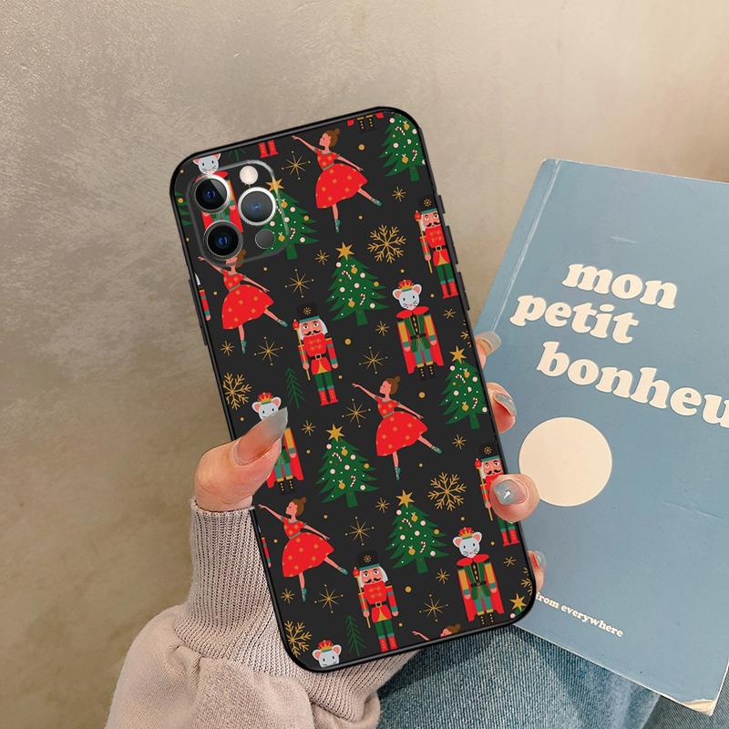 Nutcracker Case For 17 Air iPhone 16 15 14 13 12 11 Pro Max 12 mini XR 15 16 Plus 16e Back Cover Shell