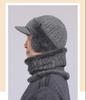 Men's Winter Wool Hat with Ear Protection - Warm, Thick, and Ideal for Middle-Aged and Elderly Dads and Grandpas.