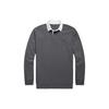 Polo FW23 Classic Solid Casual Long Sleeve Polo Shirt Men Tops Gray MNPOKNI16823074-020