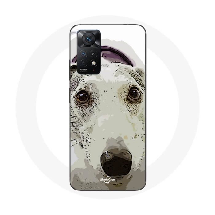 Coque - MANIACASE - Redmi Note 11 Pro 5G - Souple - Race de chiens - Greyhound