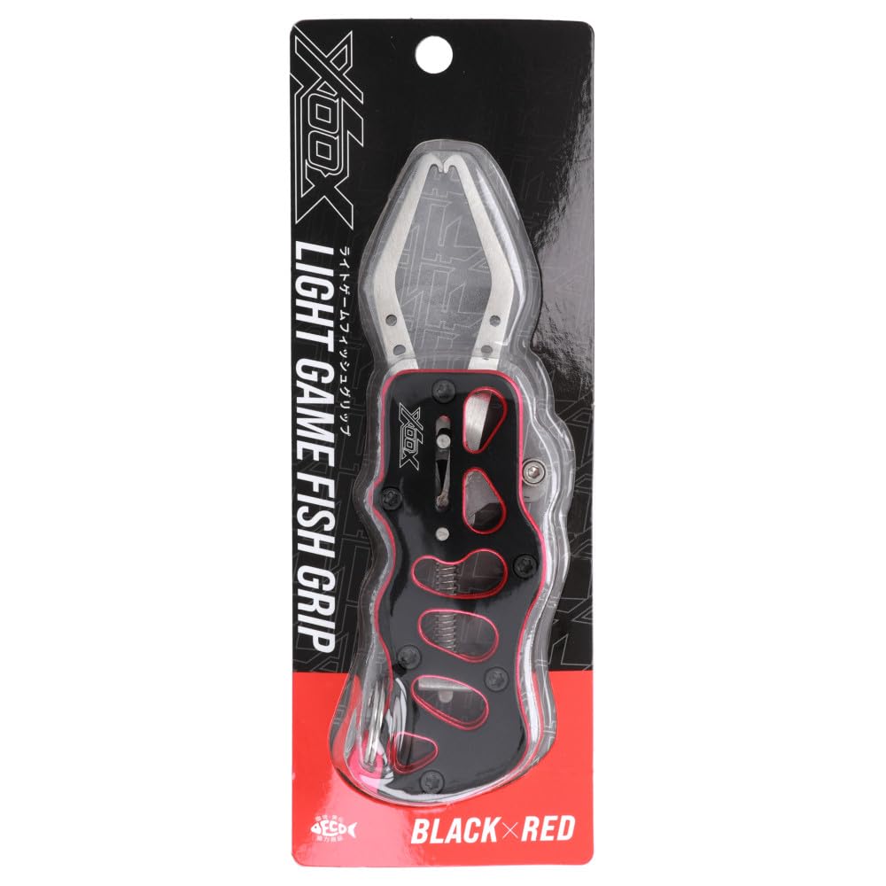 TAKAMIYA XOOX Light Game Fish Grip, Black x Red