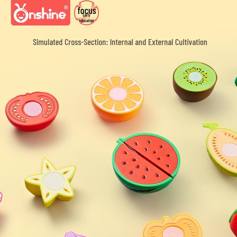 Набор для ролевой игры Onshine - Нарезка овощей, фруктов и торта для детей