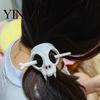 Skull Hairpin Hair Stick, 3D Printed Gothic Clip with Bone Halloween Accessory for Women Bun, Updo Styling Durable