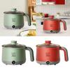 Electric Hot Pot Multi Function Frying Pan Noodles Pot Electric Pot Mini Hot Pot for Noodles Shabu Shabu Steak Oatmeal Dumpling