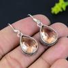 Morganite Gemstone Handmade 925 Sterling Silver Gift Jewelry Earring 1.50" M7U50