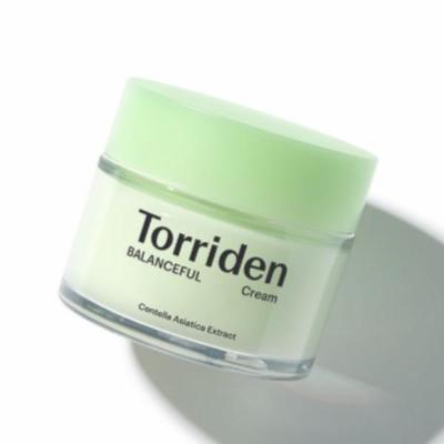 Torriden Balanceful Cica Успокаивающий крем с центеллой азиатской Корейский успокаивающий увлажняющий крем для чувствительной и раздраженной кожи 80 мл банка