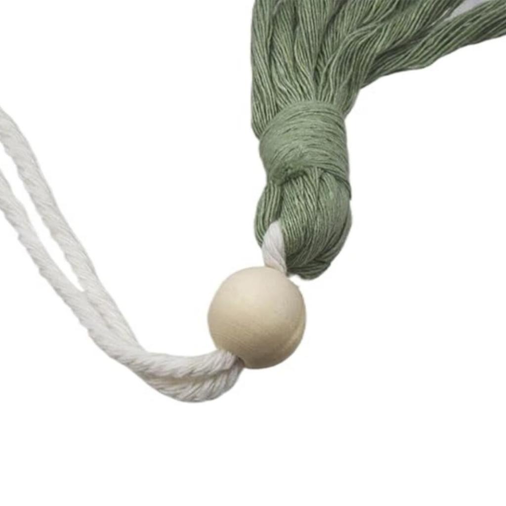 Настенный гобелен в технике макраме Настенный художественный гобелен в технике макраме Ручная работа, гобелен в технике макраме с деревянными бусинами