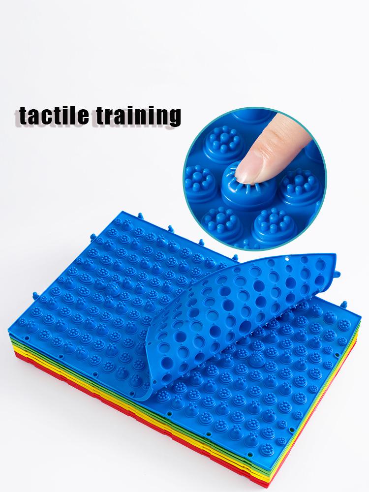 Массажная подушка для подошвы, пластина для точечного массажа пальцев, массажер для ног, сенсорная игрушка, для детей и взрослых, утолщенная, для снятия напряжения, коврик для веселой игры