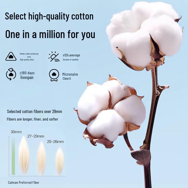 Mao Ren Мужские трусы-боксеры из чистого хлопка, 2 шт.