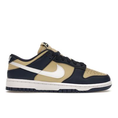 Dunk Low Next Nature Navy Gold Женские кроссовки Blue Midnight-Navy White DD1873-401