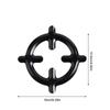 Black Gas Stove Ring Stable Trivet Grates Kitchen Cookware Parts Burner Range Reducer  Outdoor