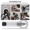 16-22MM Heavy-Duty Nuts Splitter Tools Set Nut Breaker Tool Durable Portable Manual Remover Extractor Hand Splitting Tool