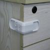 Multi-function Double Snap Wardrobe Door Baby Safety Lock Right Angle Children Protector