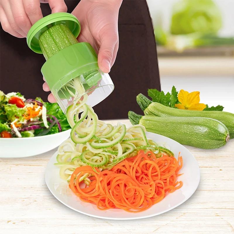 Innovative Adjustable Spiral Grater Cutter Multifunctional Vegetable Fruit Zucchini Slicer for Kitchen Multi-functional Tools