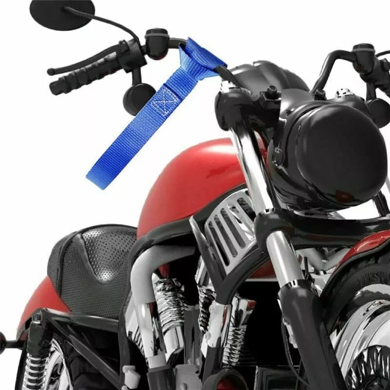 Soft Loop Tie Down Straps For Securing Cargo ATV UTV Motorcycles Scooters Dirt Bikes Lawn Garden Equipment 6pcs 15.9inch/40.5cm