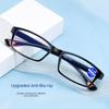 Легкие, высокой четкости, анти-синий свет, варифокальные очки для чтения для мужчин и женщин