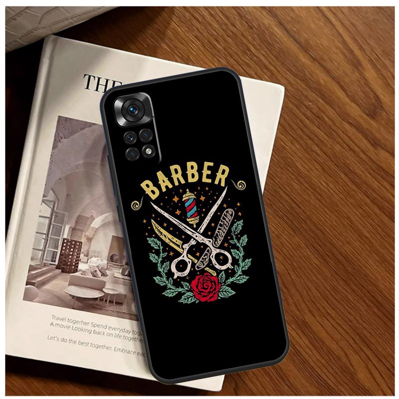 Hair Stylist Hairdresser Case For Xiaomi Redmi Note 13 11 10 9 8 12 Pro Plus 12S 11S 10S 9S 10A 9C 10C 12C 13C Funda