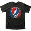 26 Grateful Dead Steal Your Face Футболка Мужская Лицензированная Рок-н-ролльная Группа Футболка Черная Унисекс Футболка