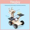 Simulated Lunar Wooden Rover Assembly Model Material Set Children Toys Puzzle
