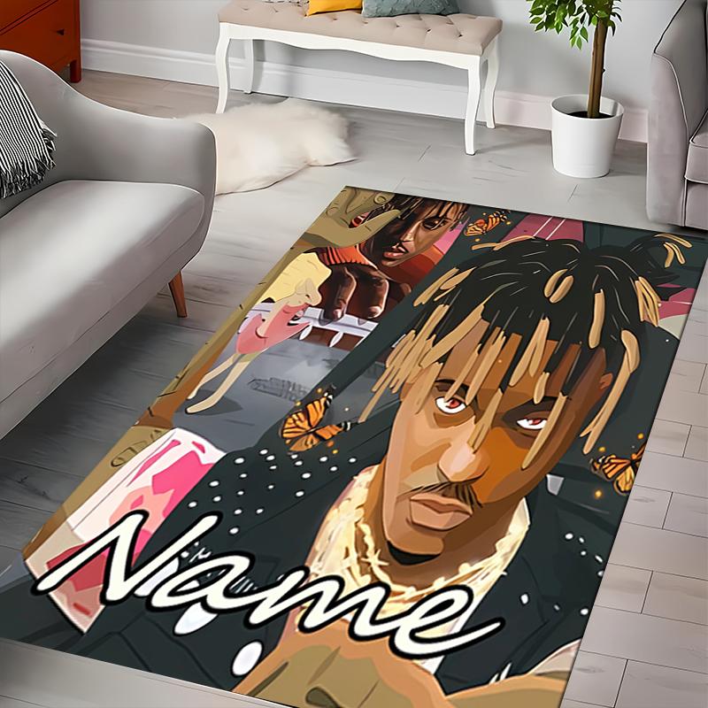 Custom personalization Juice WRLD Area Rug - Perfect For Kitchen, Bathroom,Laundry Room Decor Large Size Available,Gift All Seasons