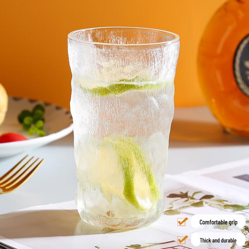 Zhaoran Glacier Pattern Glass Cup Set