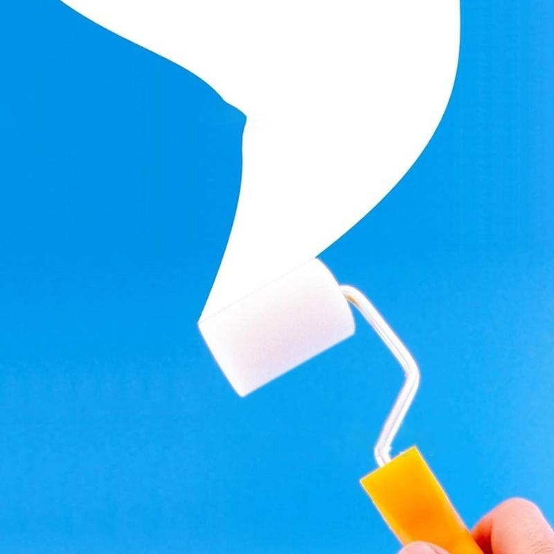 Набор мини-валиков для краски 2 дюйма, 8 шт. Маленькие малярные валики, Быстрая смена дизайна, Маленький малярный инструмент для детальной работы