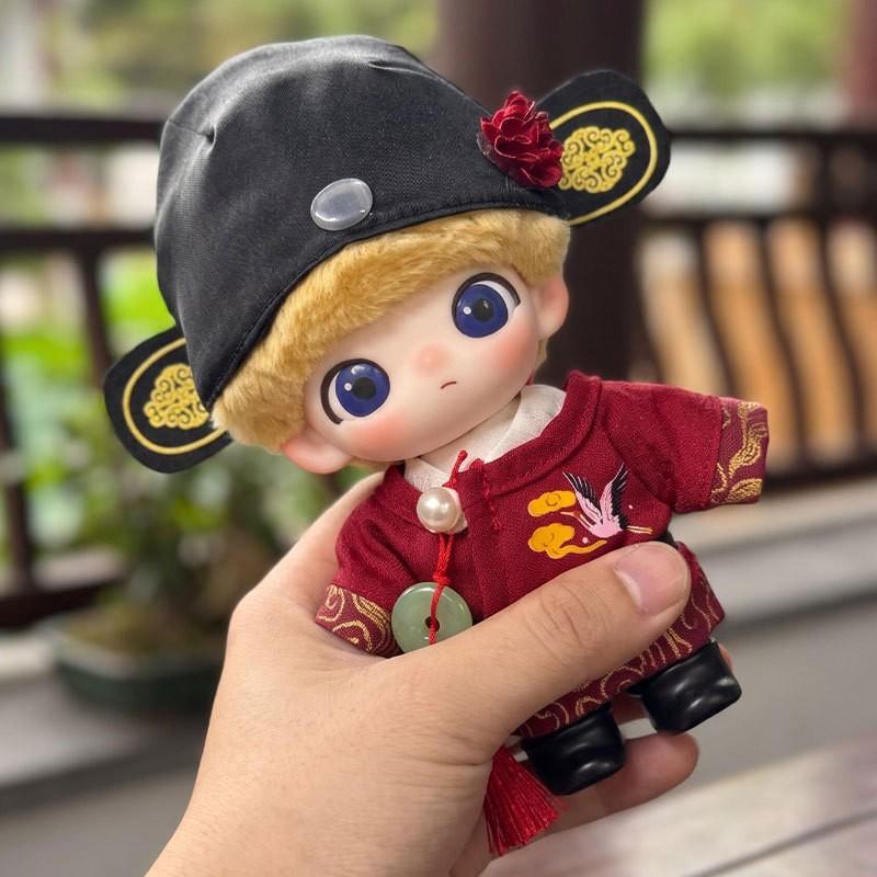 DIMOO Pixar Series 15cm Plush Doll Outfit Set - Dash Costume With Hat Inner Liner Outer Robe Belt No Pendant