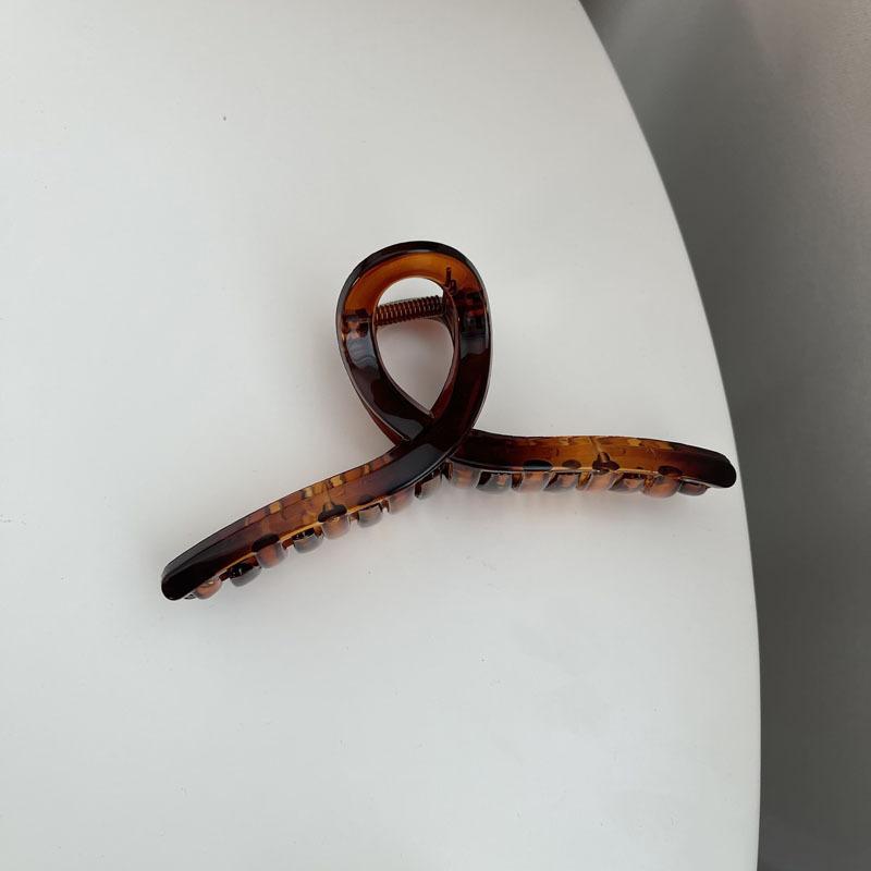 Матовые большие когти для волос, акриловые прозрачные заколки для волос, заколки в виде крабов, заколки для волос, головные уборы для женщин и девочек, корейские аксессуары для волос