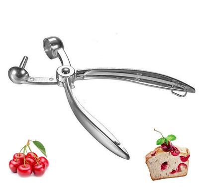 Питтер для оливок и вишни из нержавеющей стали для удаления косточек из слив, не повреждая мякоть. Идеально подходит для удаления косточек из оливок и вишни без