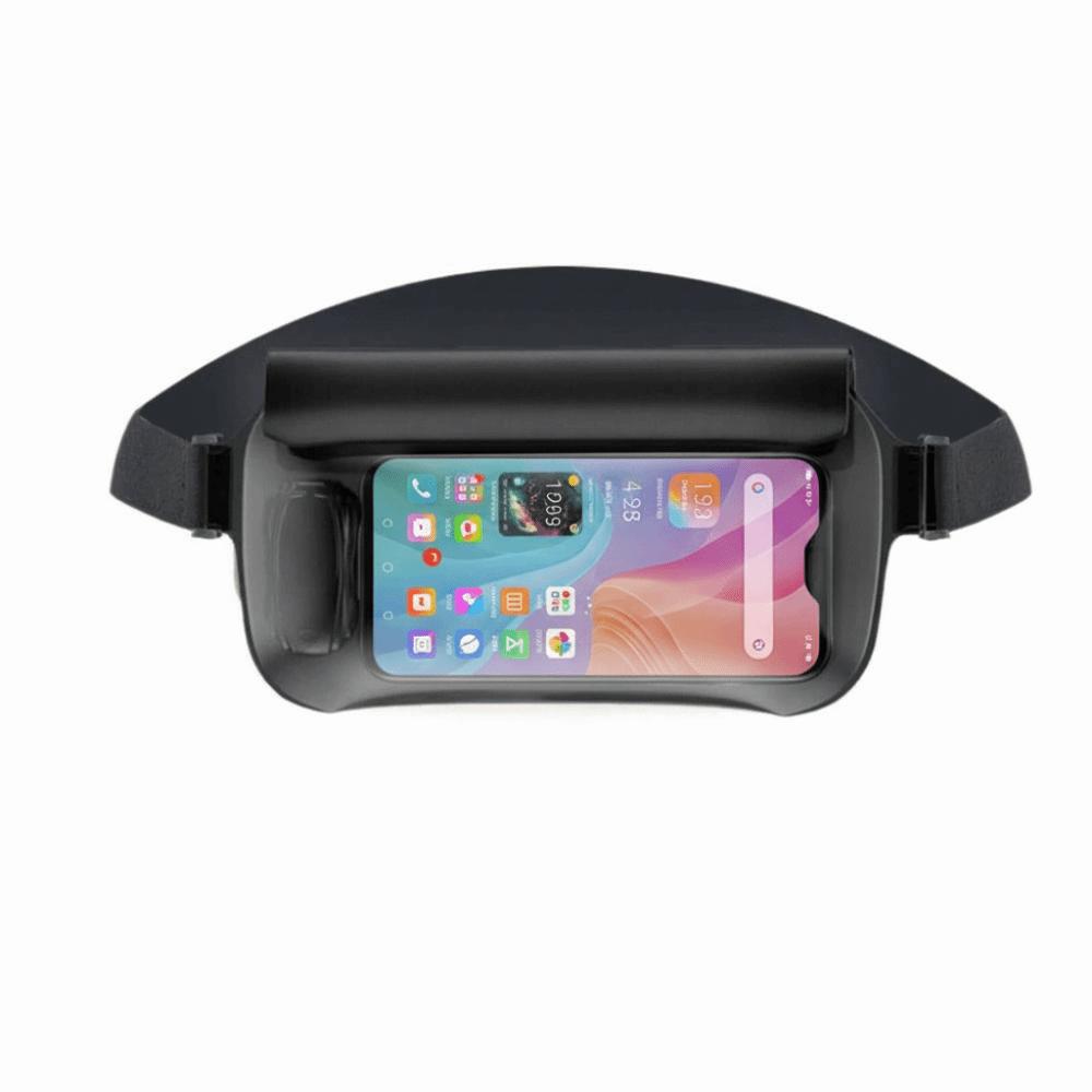 PVC Waterproof Phone Bag Touch Screen Sealed Transparent Waist Bag Lanyard Phone Protector Pouch Swimming Storage Bag Underwater