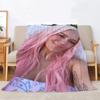 Karol G Тонкое ватное одеяло King Size Теплые зимние одеяла для дивана Роскошные постельные принадлежности для дома и украшения Пляжное полотенце Покрывало для кровати