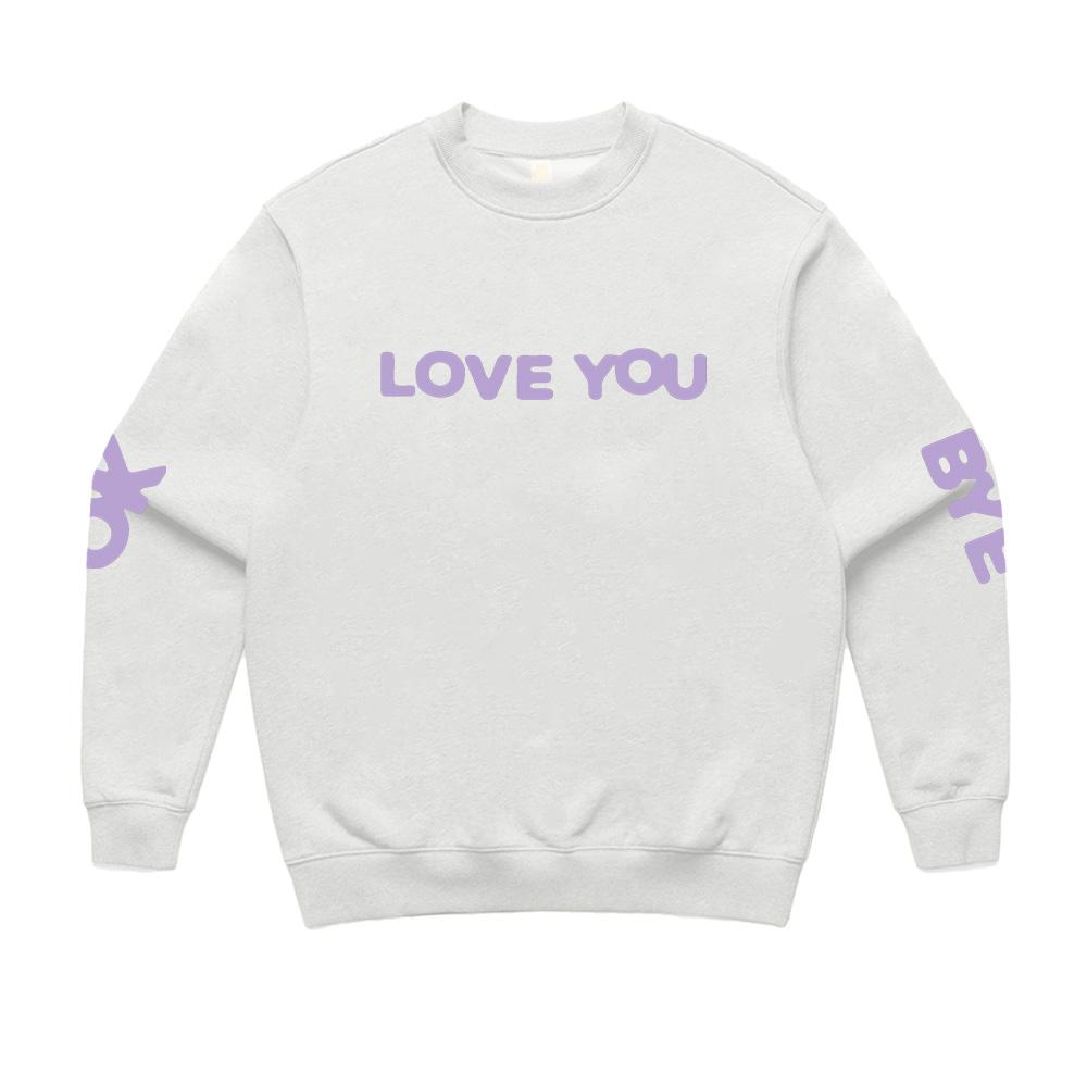Okay Love You Bye Long Sleeve T-Shirt Olivia Dean Round-neck Long Sleeve Clothing Women Men Fashion Autumn Winter Sweatshirt Y2k