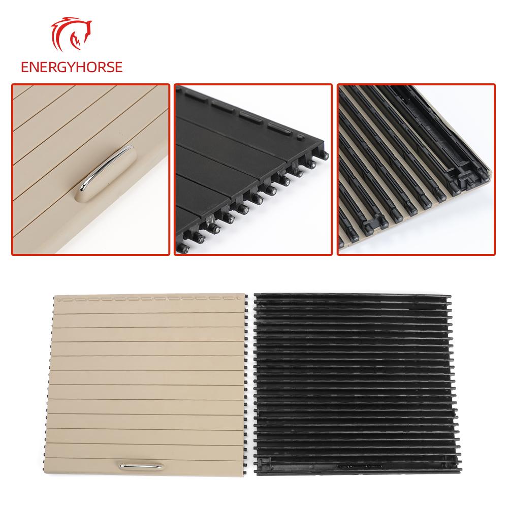 Автомобильные жалюзи на центральной консоли, держатель для стаканов, слайдер, крышка для Mercedes Benz Ml/Gl/Gle/Gls Class W166 W292