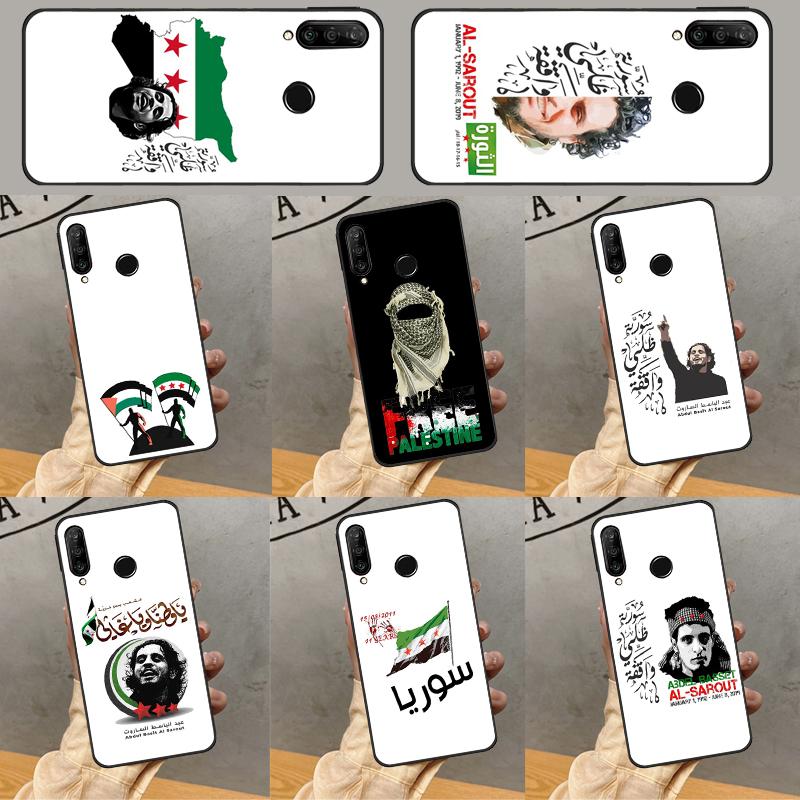 Syrian Revolution Flag For Huawei P30 P40 Lite P60 Pro Nova 7i 8i 11i 12i 12s 10 9 SE Y90 Y60 Y70 Y72 Y61 Y91 Case