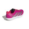 Adidas adizero running shoes, black, unisex, adult, NSV99, Shock Pink/Silver Metallic/Lucid Red (JP6544), size 26.5 cm