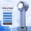 Handheld Mini Ice Pack Fan with Semiconductor Cooling and Digital Display for Portable Desktop and Outdoor Use