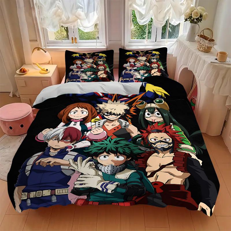 Heroes United Battle Ready Print 3Pcs Bedding Setduvet Cover With 2 Bedropillowcase Home Birthday Gift