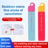 White Clothes Stain Remover Pen Household Powerful Degreasing Pen Portable Waterless Oil Stain Remover Pen For Emergency Use