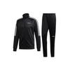 Classic Striped Stand Collar Tracksuit Men Tracksuits Black FN5795