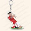 Popular Soccer Ball Player Keychains for Accessories Bag Football Key Chain Ring Fans Gifts Friends Keyrings 4