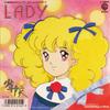 7-дюймовая пластинка АНИМЕ - Lady / Futari Dakeno Moon Light L1809 Warner Bros. 1987 Япония Аниме/Игра Б/У
