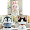 Короткий плюшевый сиамский кот, игрушка-плюш для детей, девочки, мальчика, подарок, коллекционное издание
