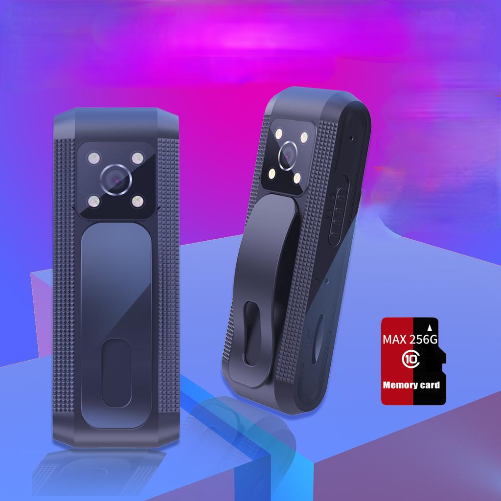 Мини-видеокамера 1080P HD с инфракрасным ночным видением для записи видео на теле