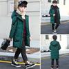 Winter Children's Clothing Boys' Winter Clothing Long Fashionable Windproof Thick Warm Coat