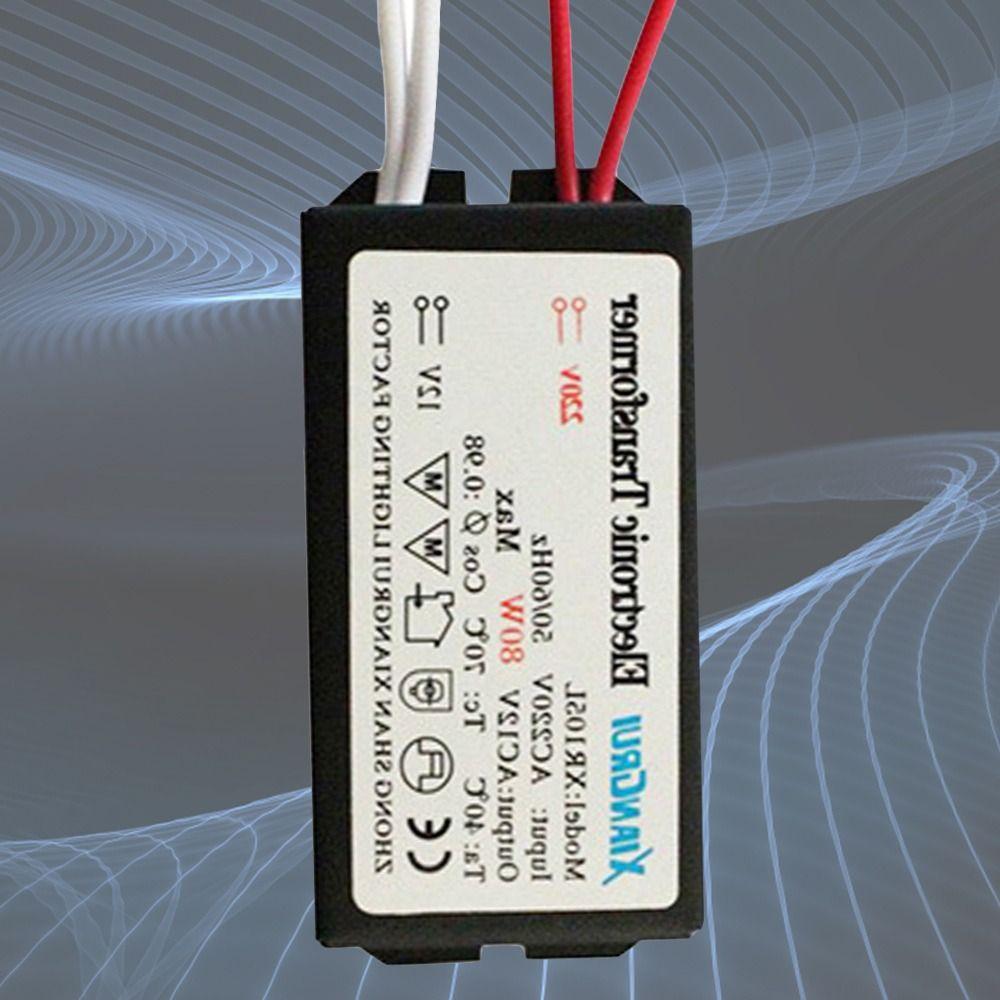 Точный 18 Вт/28 Вт/48 Вт/72 Вт/100 Вт Адаптер переменного тока выход 220 В AC12 В Блок питания лампа электронный трансформатор