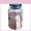 Transparent Coin Sorter Piggy Bank Featuring An Automatic Lcd Display For Counting Coins