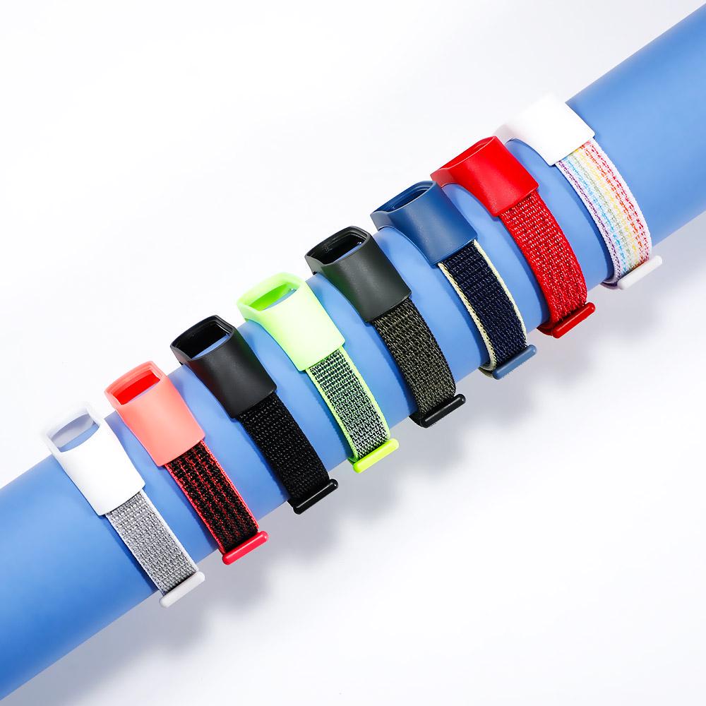 Цветной нейлоновый ремешок-петля на замену для Xiaomi Mi Band 3-7