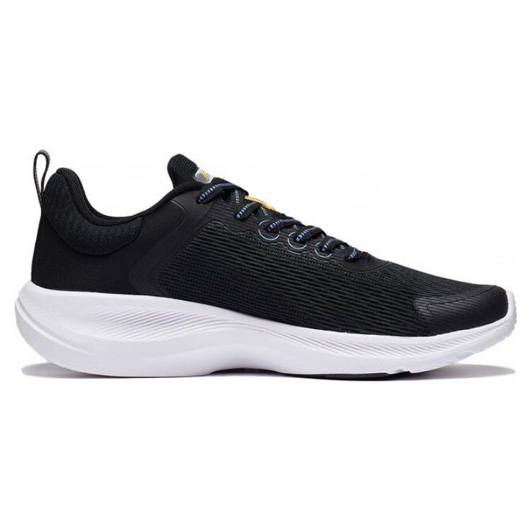 Li Ning Lan Guang дышащие, прочные, износостойкие, низкие кроссовки для бадминтона, мужские, черные, желтые, синие, AFVT011-1