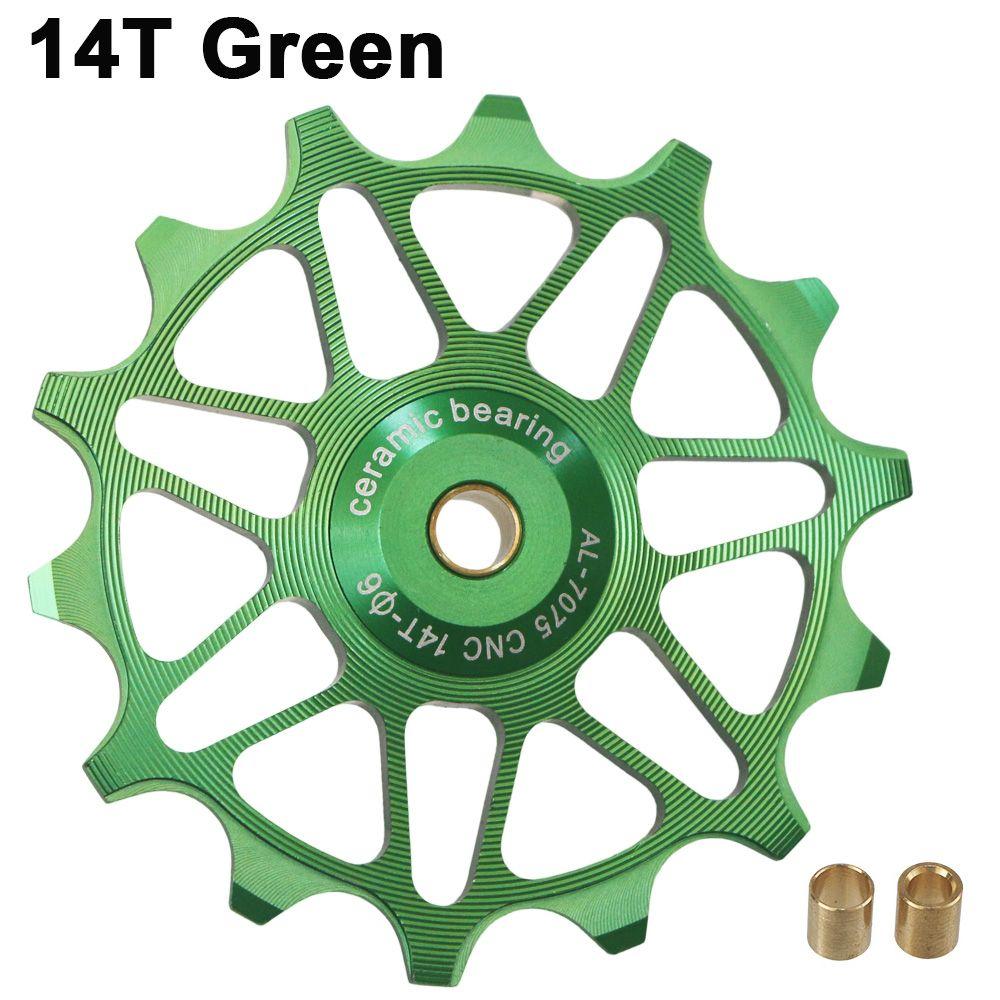 14T Rear Derailleur Pulley Ceramic Pulley Rear Derailleur Road Bike Bearing MTB Ceramic Bearing