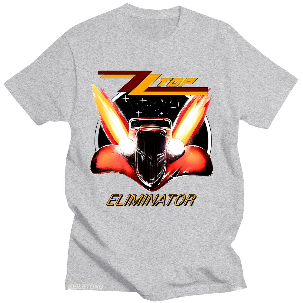 Футболка ZZ Top Eliminator 1983 Tour Футболки ZZ Top Rock мужские классические винтажные летние женские/мужские хлопковые дышащие футболки уличная одежда